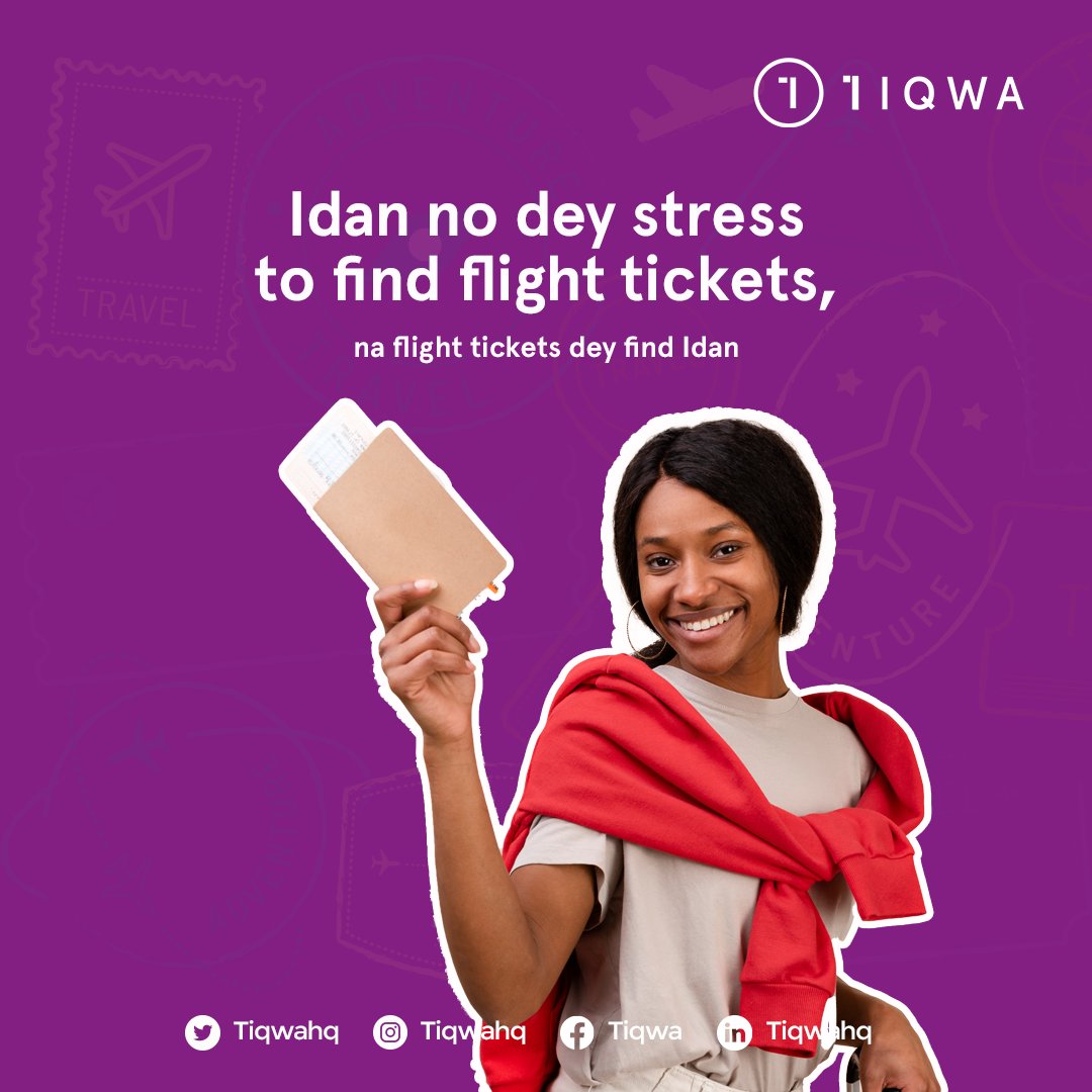 TiqwaHQ's tweet image. You be Idan abi You no be Idan? 

Join us at Tiqwa today! - app.tisiva.com/auth/sign-up

#Trending #Travel #business  #FlightBookings