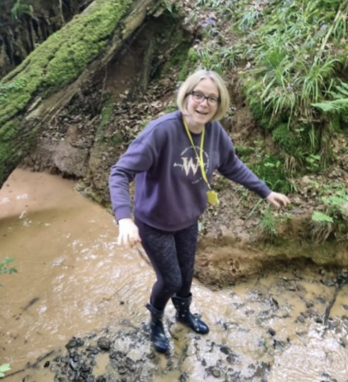 OLOLRottingdean's tweet photo. Sayers Croft- wading through rivers and pond dipping - just some of the activities going on! https://t.co/AvSyb1Mtrj