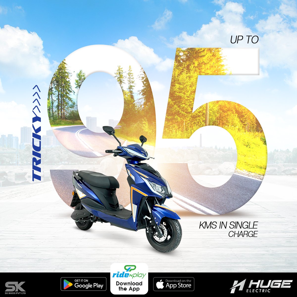 huge_electric's tweet photo. Go green, go electric: Ride the future with our electric scooty! #tricky
.
.
.
#futureera #electricscooterbenefits #electricera #hugeindia #electricvehicles #gogreen #escooter #scooter #electricbike #ebike #electric #huge #hugeelectric
https://t.co/ccsCyhq2MQ https://t.co/cCduNtwWW5