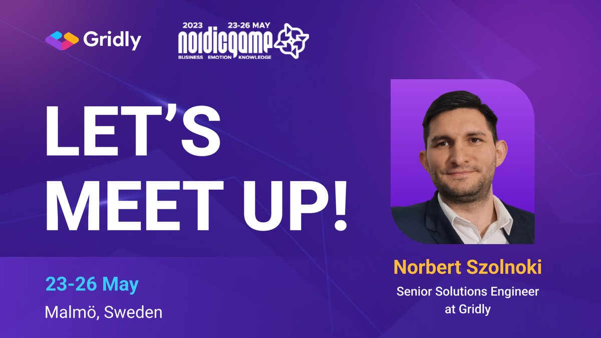 Gridly (@gridlycms) on Twitter photo Are you coming to <a href="/NordicGame/">Nordic Game</a> next week? Let' meet up and learn how to bring your game to global audience with Gridly 🔜🗺 Are you coming to <a href="/NordicGame/">Nordic Game</a> next week? Let' meet up and learn how to bring your game to global audience with Gridly 🔜🗺