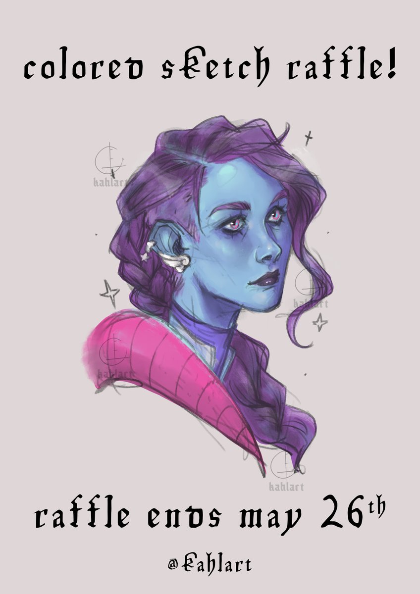 💞4K ART RAFFLE!💞

rules:
🩸must be a follower
🩸RT &amp; comment with your character of choice! can be OC, canon...
🩸GIVEAWAY ENDS MAY 26TH

good luck!❤️‍🔥