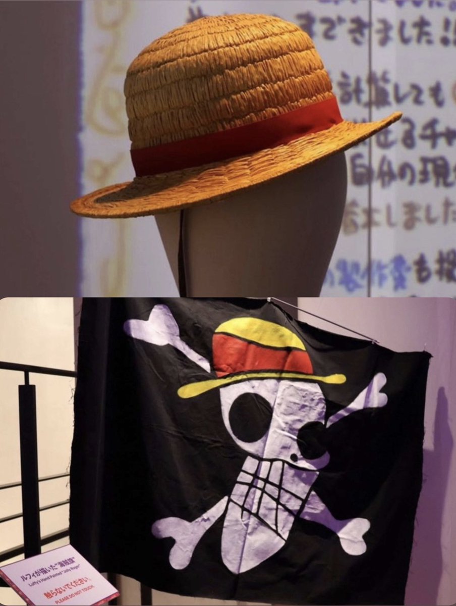 ANIMEO NEWS on X: 🚨Un aperçu du chapeau de paille que portera