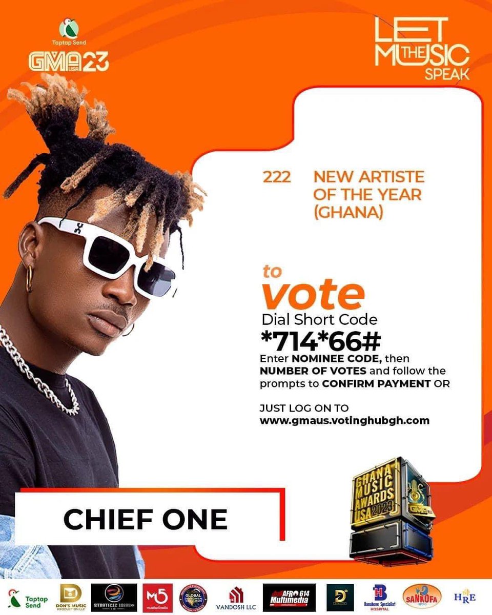 <a href="/chief__one/">Chief One</a> has been nominated …… Let’s vote hard! Check flyer for more info. 

#Radio4SoundMinds