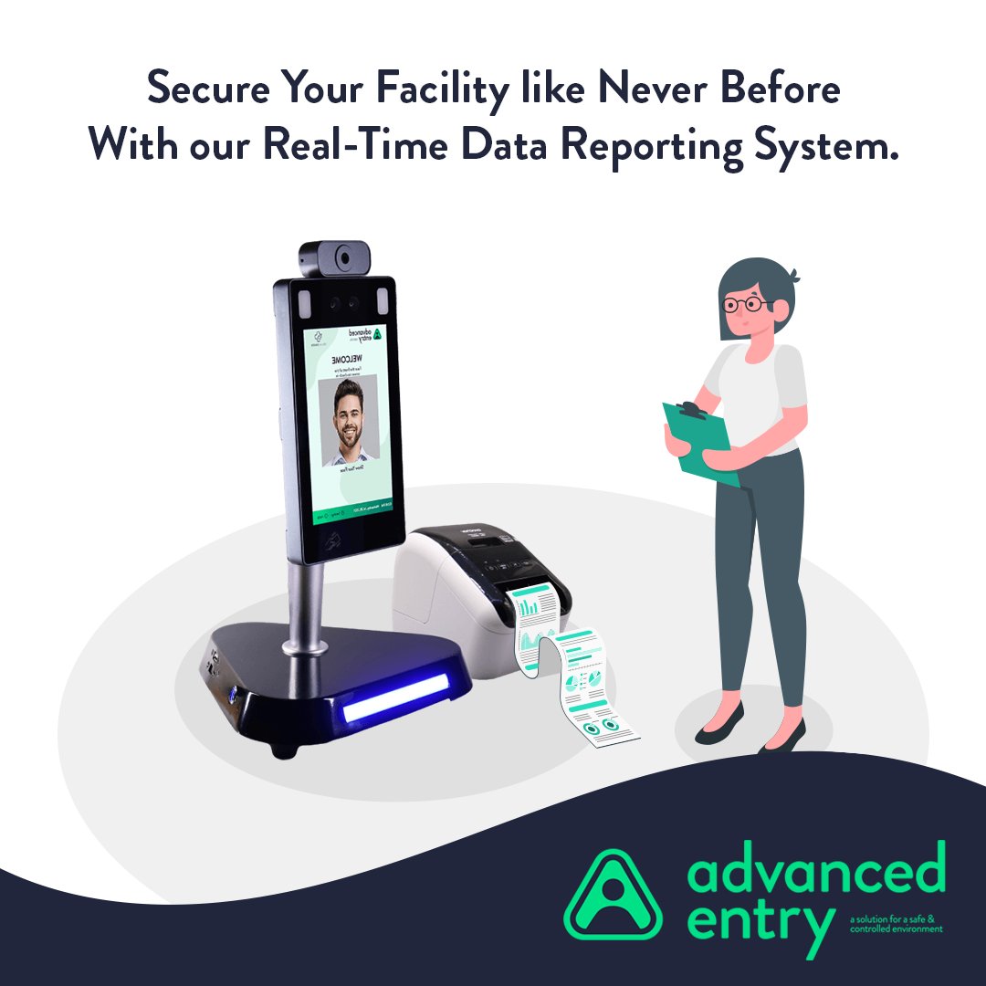 Advanced_entry's tweet image. Keep track of who&apos;s in your facility. With our advanced #Visitormanagement kiosk, you can have real-time data of who&apos;s in your building at any given moment.
Visit : advancedentry.com
#Advancedentry #Datamanagement #Realtimedata #Facilitysecurity #Safetyfirst