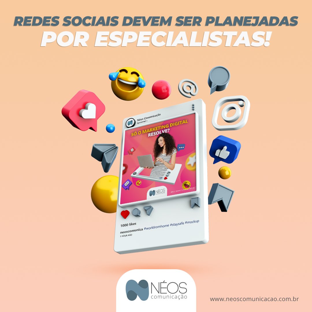 ComunicacaoNeos's tweet photo. Muitos afirmam que gerenciar redes sociais é algo fácil. Embora seja verdade, como em outras disciplinas, é necessário conhecimento acadêmico, estudo e pesquisa contínua. Não deixe sua estratégia nas mãos de amadores, consulte especialistas.

Fale com a gente! https://t.co/FVaNU4wdHq