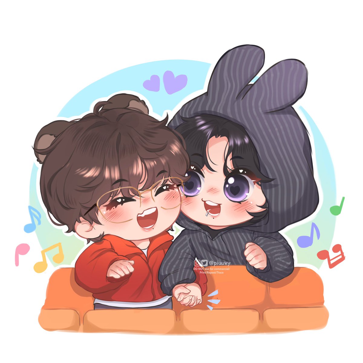 「」|Piuuvy⁷ 🐻 TAEKOOK DAY🔥のイラスト