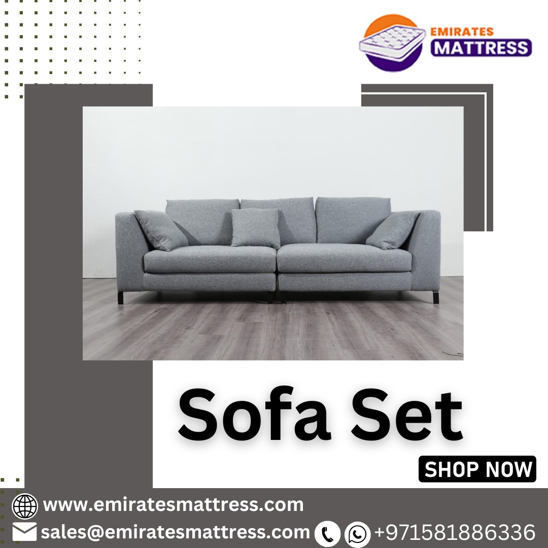 Transform Your Living Room with our Luxurious Sofa Sets.

For more info please contact us on 
+971581886336, sales@ahomzon.com

#SofaFurniture
#LivingRoomDecor
#SofaStyle
#HomeFurniture
#InteriorDesign
#ComfortLiving
#SofaInspiration
#FurnitureDesign
#HomeInteriors
#CozyLiving
