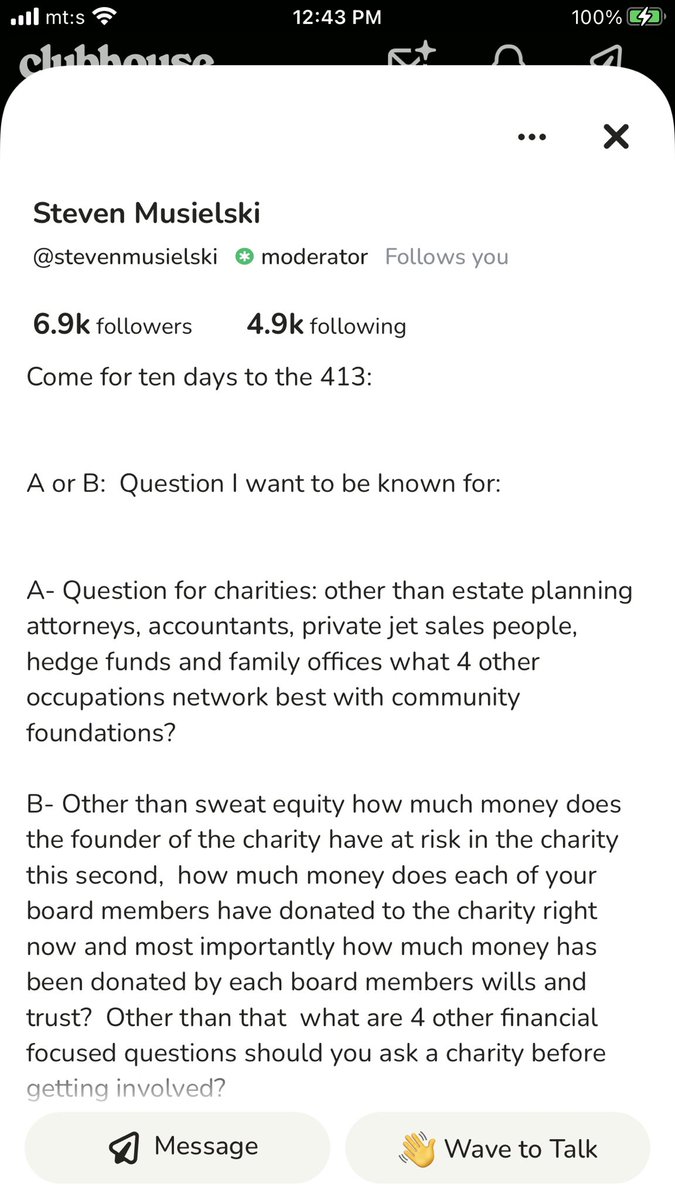 MLBinWA's tweet photo. Most people I know on Twitter need money who come to our Spaces yet few have answered the opportunities that were presented to them over and over.  That’s OK, I will reward those who listen and respond and….   Will have Spaces and Zooms this weekend only for people with heart who are willing to make changes.  Will only allow people up this weekend who are in our Discord or who I know hive back to our web3 community.