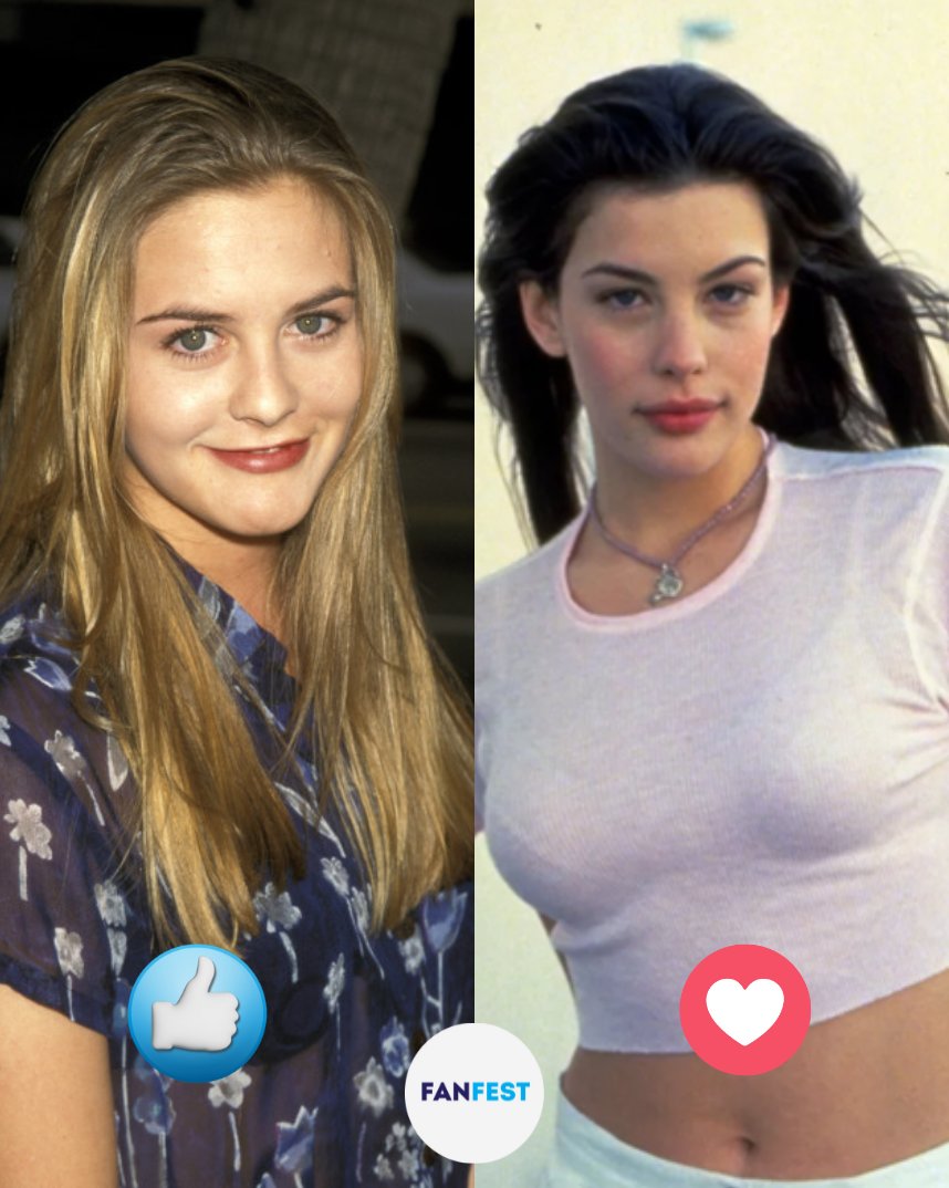 90's Queens!
Alicia Silverstone ❌ Liv Tyler
Who are you choosing? Why?
Throw an emoji in the comments to VOTE! 
#aliciasilverstone #livtyler