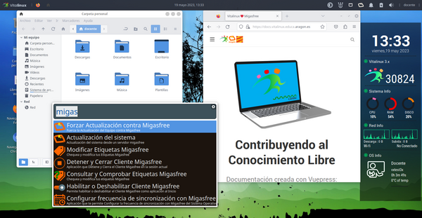 Lanzamiento de VITALINUX 3.0 versión beta para probarla ¡¡necesitamos vuestros feedbacks !!!
soporte.vitalinux.educa.aragon.es/projects/vital…