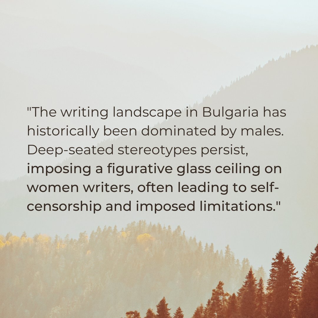 We interviewed women writers from Bulgaria and the world to explore their experiences as writers and the challenges they encounter during their professional development (2/3).
Join the survey: forms.gle/D2fomLppnEsEVK…
Apply for our writing residency: ekf.bg/news/article/3…