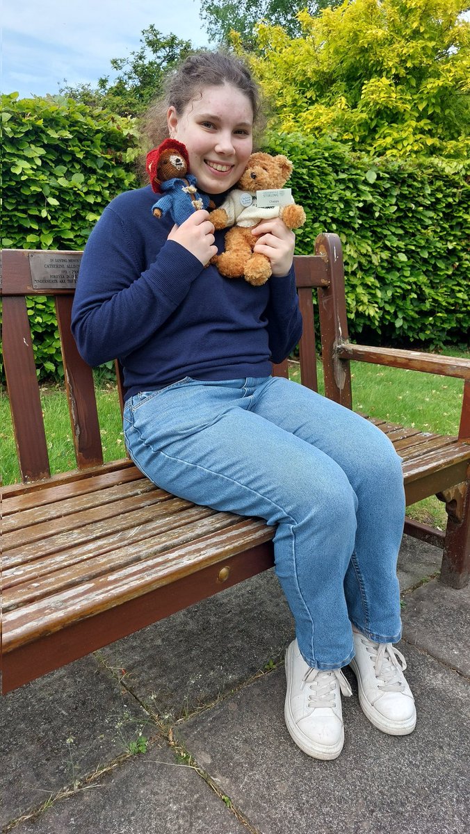 Chappy the Chaplaincy Bear at Stirling University tweet media