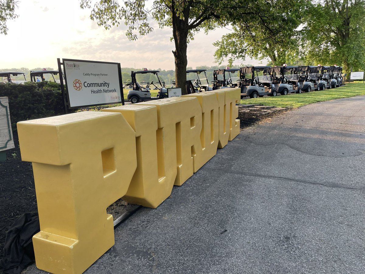 It’s a great day (everyday) to be a Boilermaker! Welcome to all of our #BBEGolf golfers this morning at <a href="/PrairieViewGC/">Prairie View Golf Club</a>