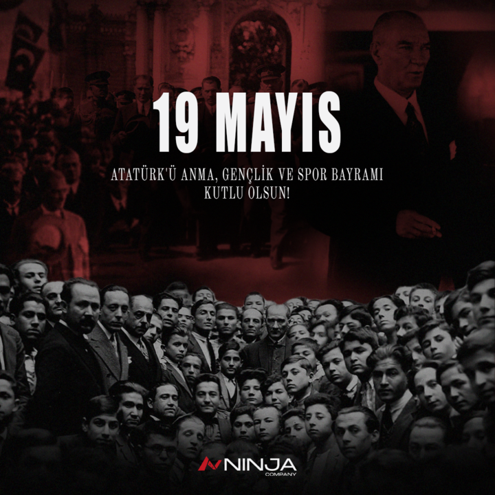 NinjaCompanyGG's tweet photo. 19 Mayıs Atatürk'ü Anma, Gençlik ve Spor Bayramımız kutlu olsun! https://t.co/JKjyFptWS2