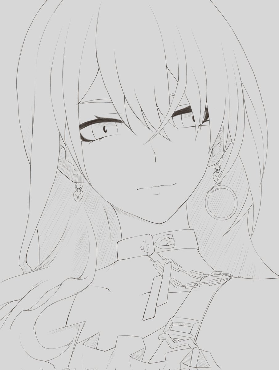 Benjo_Spaget's tweet photo. Serval Portrait 
(New Art Style for me, I guess)
#honkai #honkaistarrail #starrail #anime #animestyle #drawingoftheday #portrait #rockstar #hoyoverse #digitalart #artoftheday #digitalart #draw #artistsoninstagram #benjo_spaget https://t.co/Qm4HsGsWBi