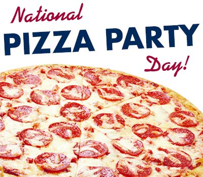 May 19 Happy #NationalPizzaPartyDay so which is your favorite pizza place? Mine is @LedoPizza 😃🍕😃🍕😃🍕