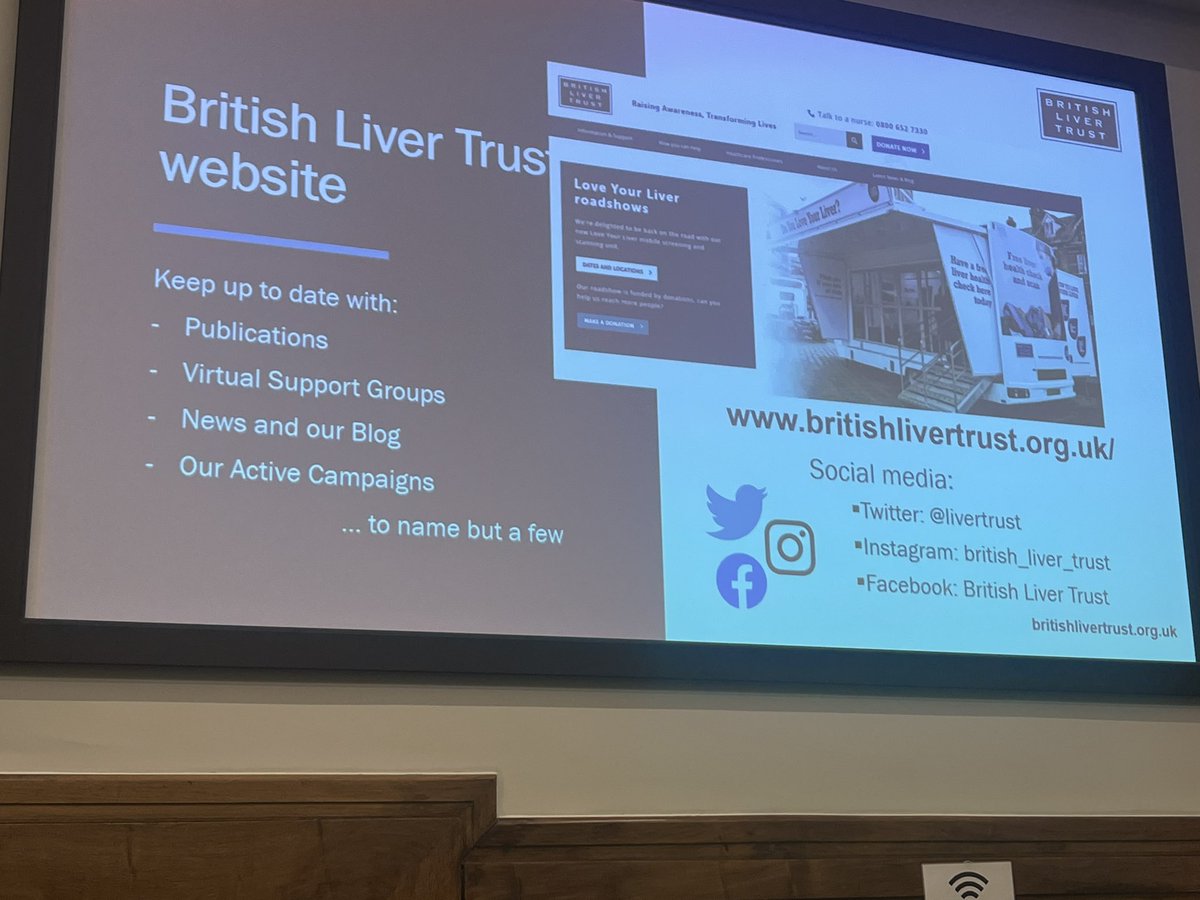 LiverAHPs's tweet photo. A big thank you to British Liver Trust representative, Amy Caffrey for talking us through the wealth of available resources we can direct our pts to. https://t.co/O1kwuODY4u