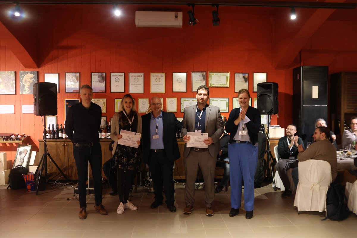 Congratulations to the winners of the #student #contest of #JURSE23, Patricia Glocke of <a href="/ruhrunibochum/">Ruhr-Universität Bochum</a> and  Giannis Lantzanakis of the Remote Sensing Lab <a href="/SlabGr/">RSlabGr</a> of <a href="/FORTH_ITE/">FORTH</a> !
#EarthObservation #RemoteSensing