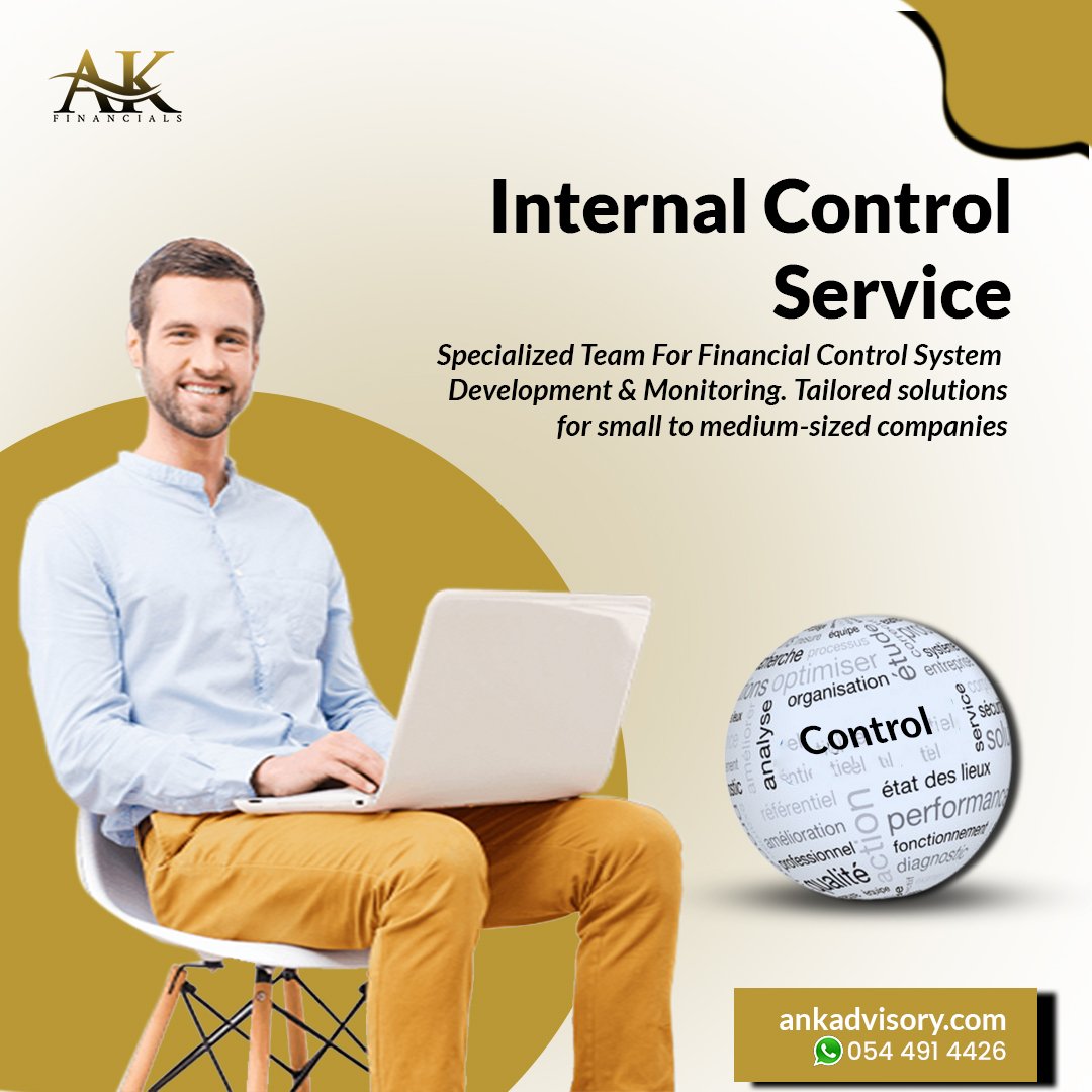 Are you tired of struggling to maintain an effective financial control system for your business? We are here to help you!

Visit our website Now at: ankadvisory.com/internal-contr…

#internalcontrol #riskmanagement #financialadvisory  #compliance #businessconsulting #auditservices