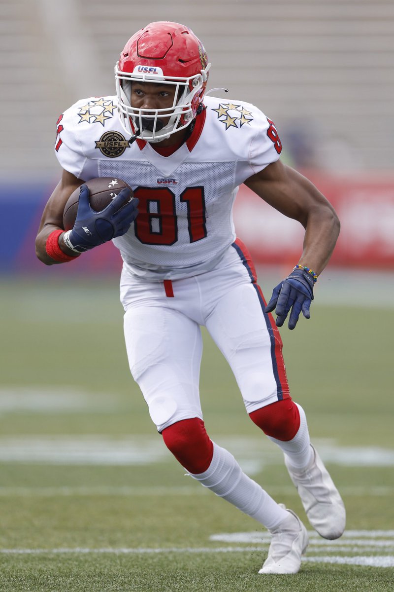 SsportsGenius's tweet image. Good news to share this morning. Former @USFLGenerals WR Randy Satterfield @Rando401 has signed with the @sskroughriders of the @CFL. That didn't take long. 

Good luck up north Randy !!