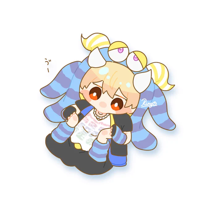 あんよが気になるケモくん   #prsk_FA