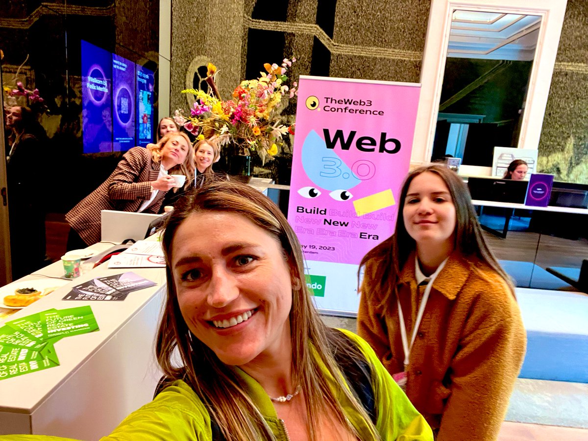 Awesome <a href="/TheWeb3Conf/">The Web3.Conference</a> Thanks girls ✨🧚🏼