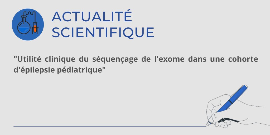 [#scientifique] 
Utilité clinique du séquençage de l'exome dans une cohorte d'épilepsie pédiatrique

👉onlinelibrary.wiley.com/doi/10.1111/ep…

#epilepsy #epilepsie