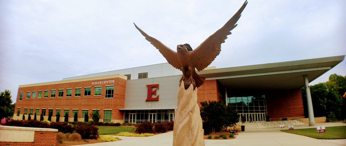 elonuniversity's tweet image. It’s a BIG day for #Elon23! More than 1,400 Elon students will become @ElonAlumni today. We're sure there will be plenty of big smiles as they cross the stage in Schar Center. It’s Commencement Day! #ElonGrad