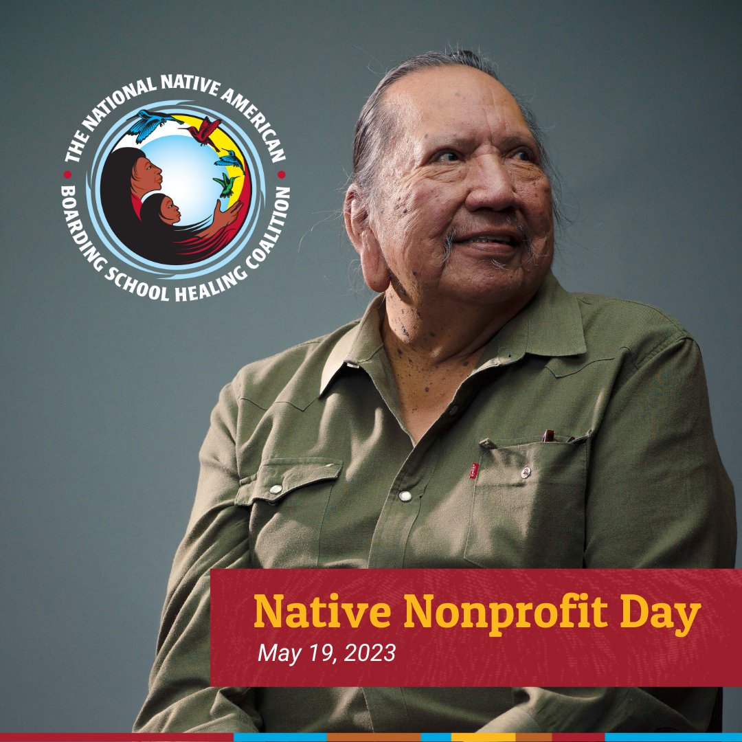 NABSHC's tweet image. Today is Native Nonprofit Day! Be a part of the movement to seek truth, justice, and healing for Indian boarding school survivors. DONATE TODAY: bit.ly/41YIiQE

#NativeNonprofitDay #GiveNative #SupportNativeLed #TruthJusticeHealing @native_ways