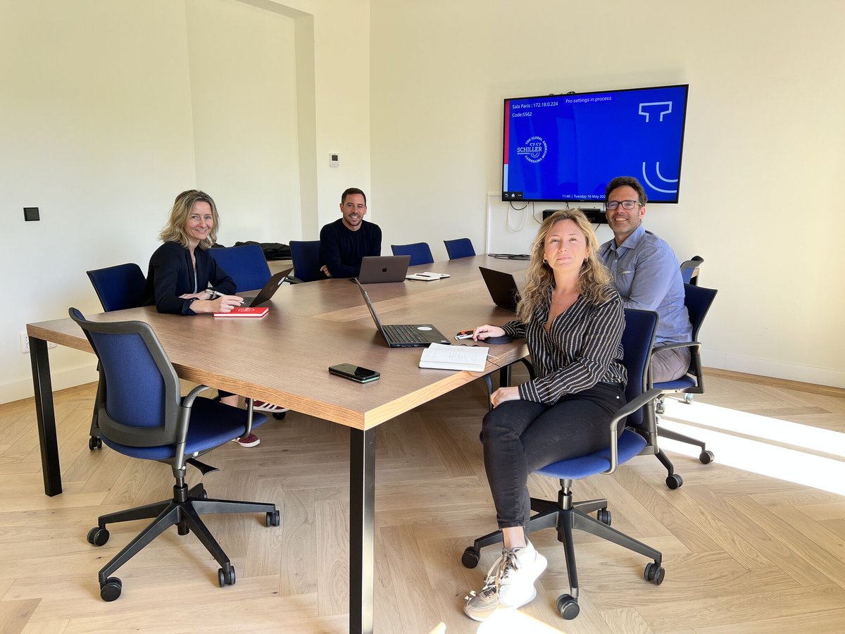 Trabajando junto a Schiller International University para un gran lanzamiento de nuestra plataforma. 🚀 ⏰<a href="/Schiller_SIU/">Schiller International University</a>

Gracias a Alba Luque Granda, Carmen Gomez Menor, Amra Askraba.

El nuevo #campus, nos ha dejado sin palabras. Enhorabuena!!! 👏