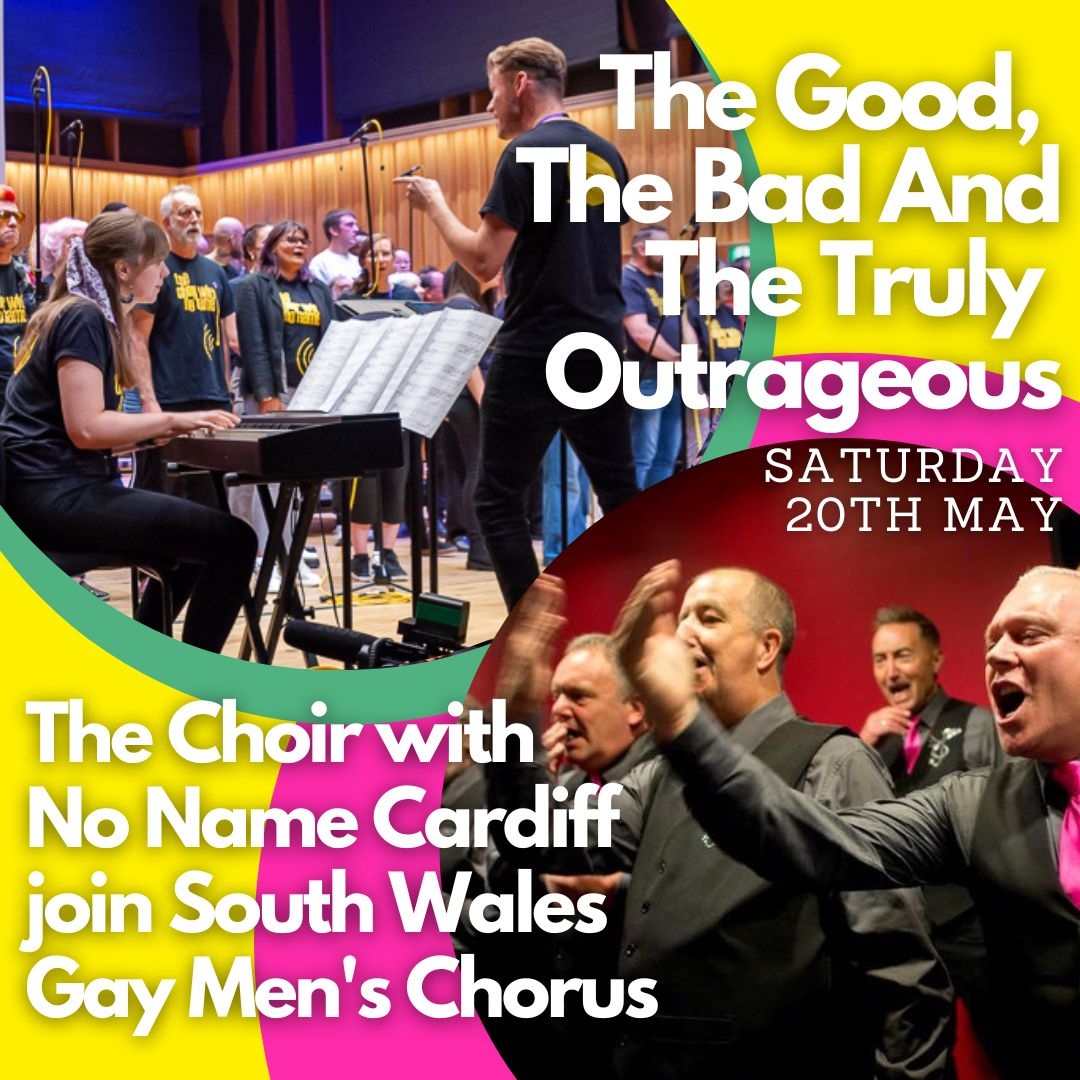 We're so excited to sing with the utterly fabulous <a href="/SWGMC/">South Wales Gay Men’s Chorus</a> Saturday to mark their 15th anniversary! 

So if you're in #Cardiff come along for a special evening of music and the chance to raise some funds for our Cardiff choir 💛

ticketsource.co.uk/swgmc/t-yaednzg