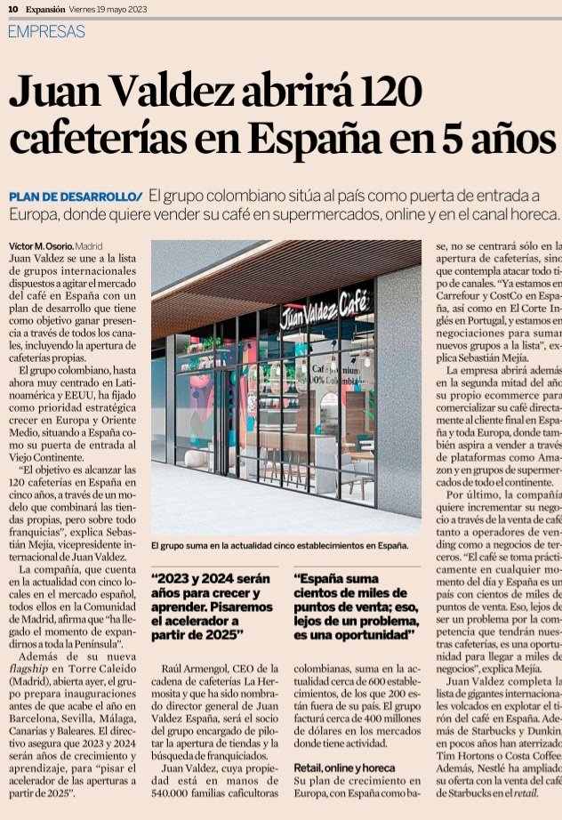 Leak imposible de parar... Ha habido una filtración, sin duda. Gracias a <a href="/expansioncom/">expansioncom</a> por la cobertura, en cualquier caso. Siguen escribiendo con Z final, pero no nos podemos quejar de la difusión 🤣
#caféparatodos