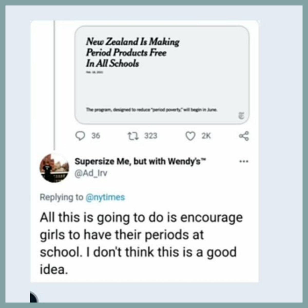 ask_aubry's tweet image. I mean seriously, why won't women just hold in their periods and wait until they get home? 🙄