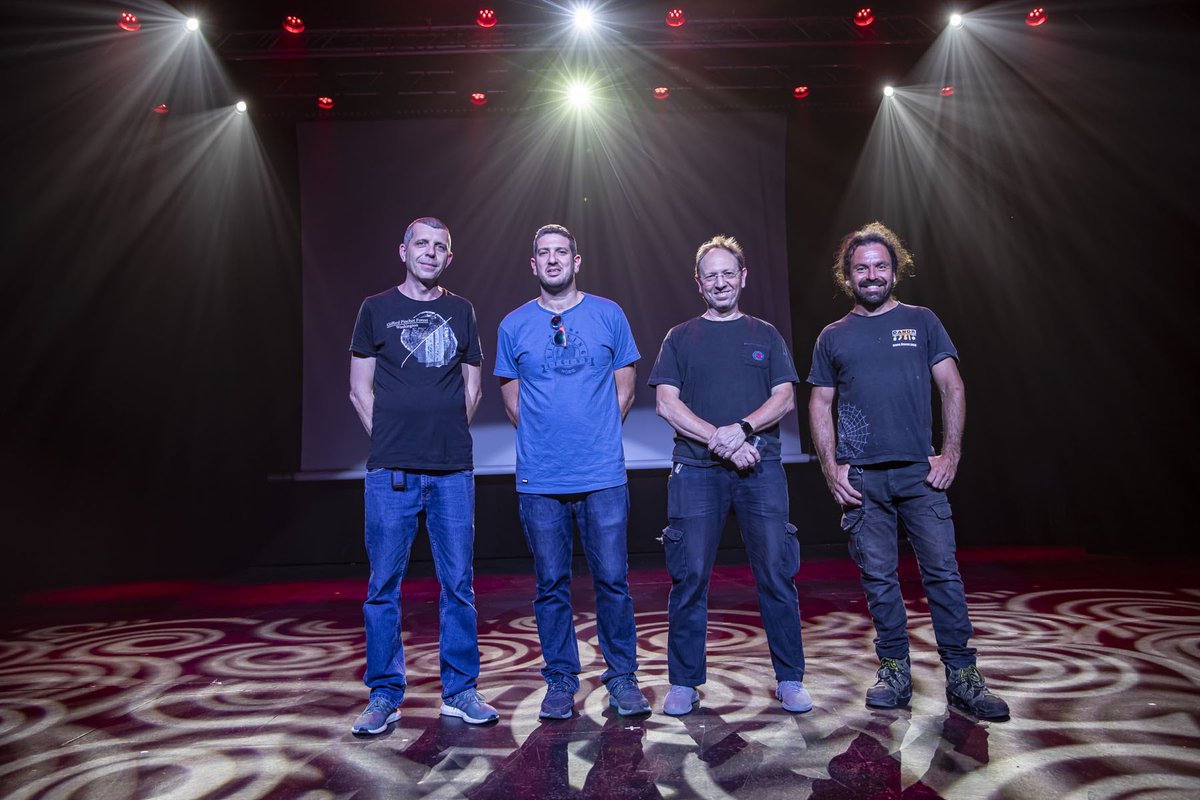Robelighting's tweet photo. Beit Zvi School for the Performing Arts is an acting school with an associated Theatre located in Ramat Gan city, Tel-Aviv, Israel, now benefitting from a full lighting upgrade that included the addition of @robelighting #ParFect150 RGBW, #VIVACMY &amp; #T1Profile luminaires. https://t.co/3lSwMxESQZ