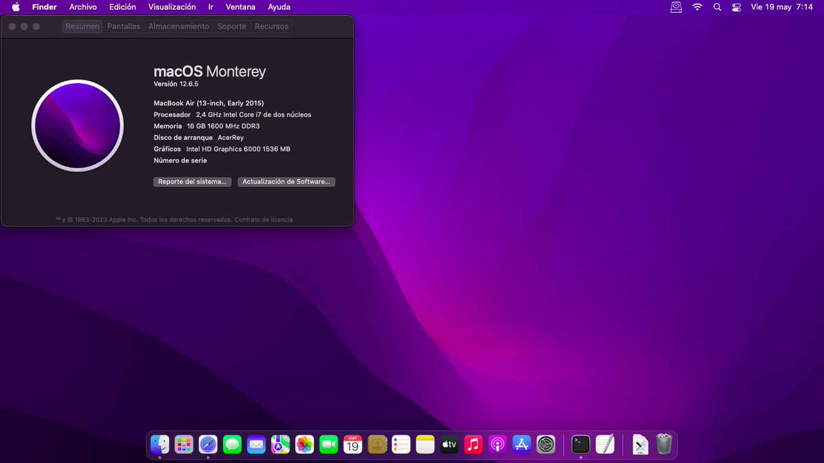 sebasrock156's tweet image. Antes BigSur; hoy Monterey; mañana, ni de coña hago un EFI para Ventura 😂😂😂😂

(Parchar OSX 12  para que &quot;funcione&quot; está heavy).

#Hackintosh #OpenCore