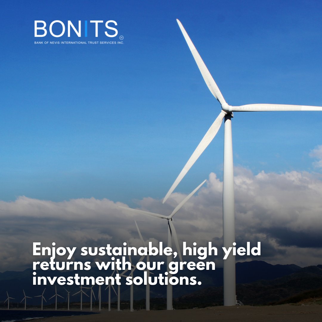 bonitsinc's tweet photo. At BONITS, we ensure that your investments are a long-term benefit to your finances, the planet and for the future generations.
To learn more, contact us on 1-869-469-7770 or email info@bonitsinc.com.
#MigrationInvestment https://t.co/JBSbeIeZo4