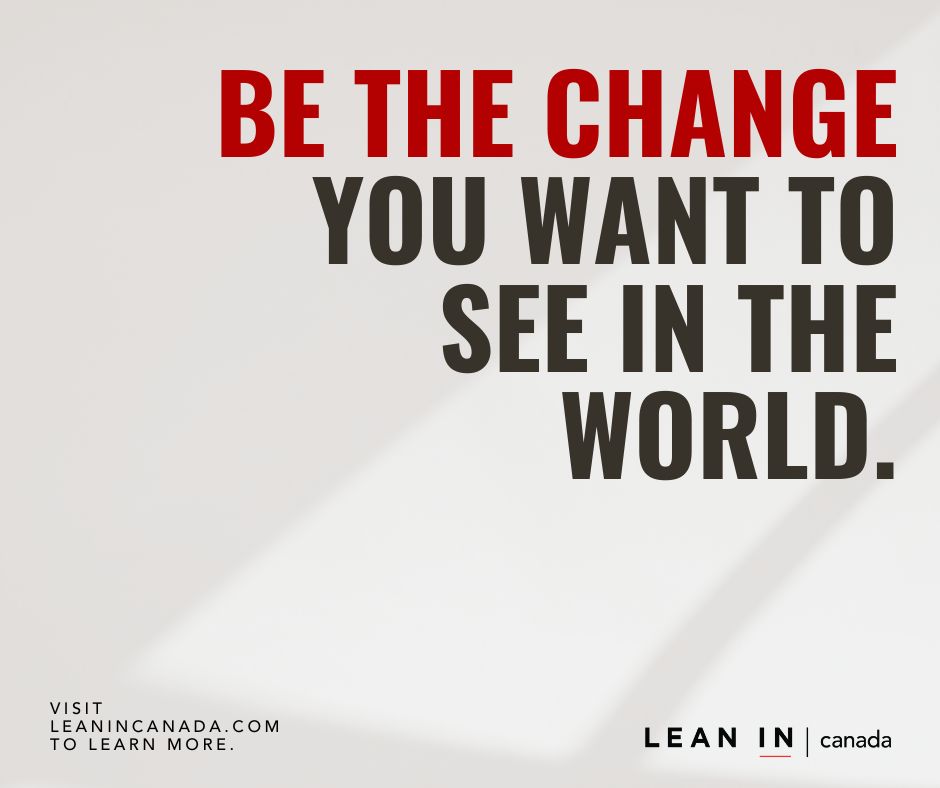 Are you ready to make a difference in the lives of women across Canada?

 Do you want to build your skills, grow your network, and make a positive impact? 

Then volunteering with Lean In Canada might be just the opportunity you're looking for!

Visit ow.ly/YozU50OrHgu