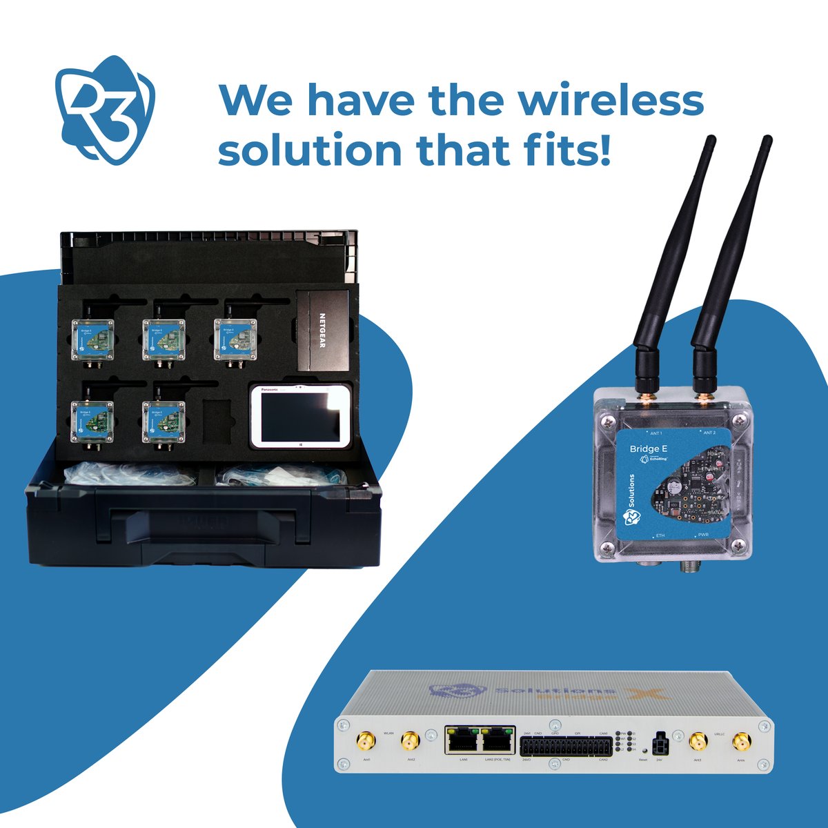 Do you want to go wireless with your business or find a better solution for your current technology, but nothing meets your operational requirements for reliability and performance? Then contact us! r3.group/en/contact  #wirelesssolutions #r3solutions #urllc