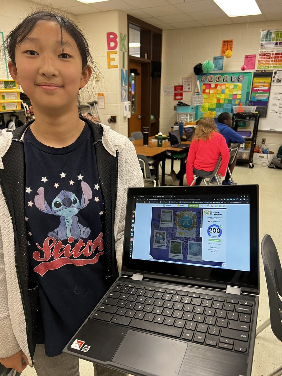 Ms. De Haven (@msdehaven2) on Twitter photo Is this a record for most Dreambox Lessons completed within a week?! This student has set some pretty rigorous math goals this year but this one blew me away! 🤩🤩🤩 #goalsetting #goalachieving <a href="/BallsBluffLCPS/">Ball's Bluff Elem</a> @LCPS_Math <a href="/DreamBox_Learn/">DreamBox Learning</a> Is this a record for most Dreambox Lessons completed within a week?! This student has set some pretty rigorous math goals this year but this one blew me away! 🤩🤩🤩 #goalsetting #goalachieving <a href="/BallsBluffLCPS/">Ball's Bluff Elem</a> @LCPS_Math <a href="/DreamBox_Learn/">DreamBox Learning</a>