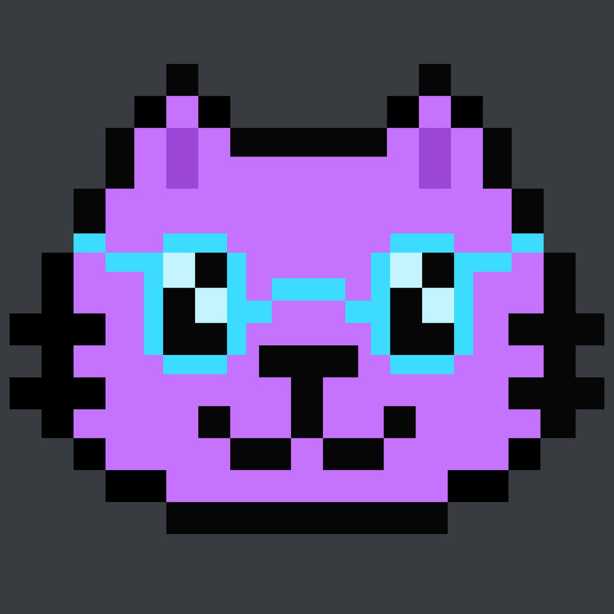 Catdot_Official's tweet photo. #Catdots on #Polygon, a sight to see,
With glasses and #colors, they're so trendy.
#Web3's newest #collection, don't be late,
Head to #OpenSea and appreciate.🌈❤️👾 #pixelart #NFT #CatsAreFamily https://t.co/o63BXzy44n
