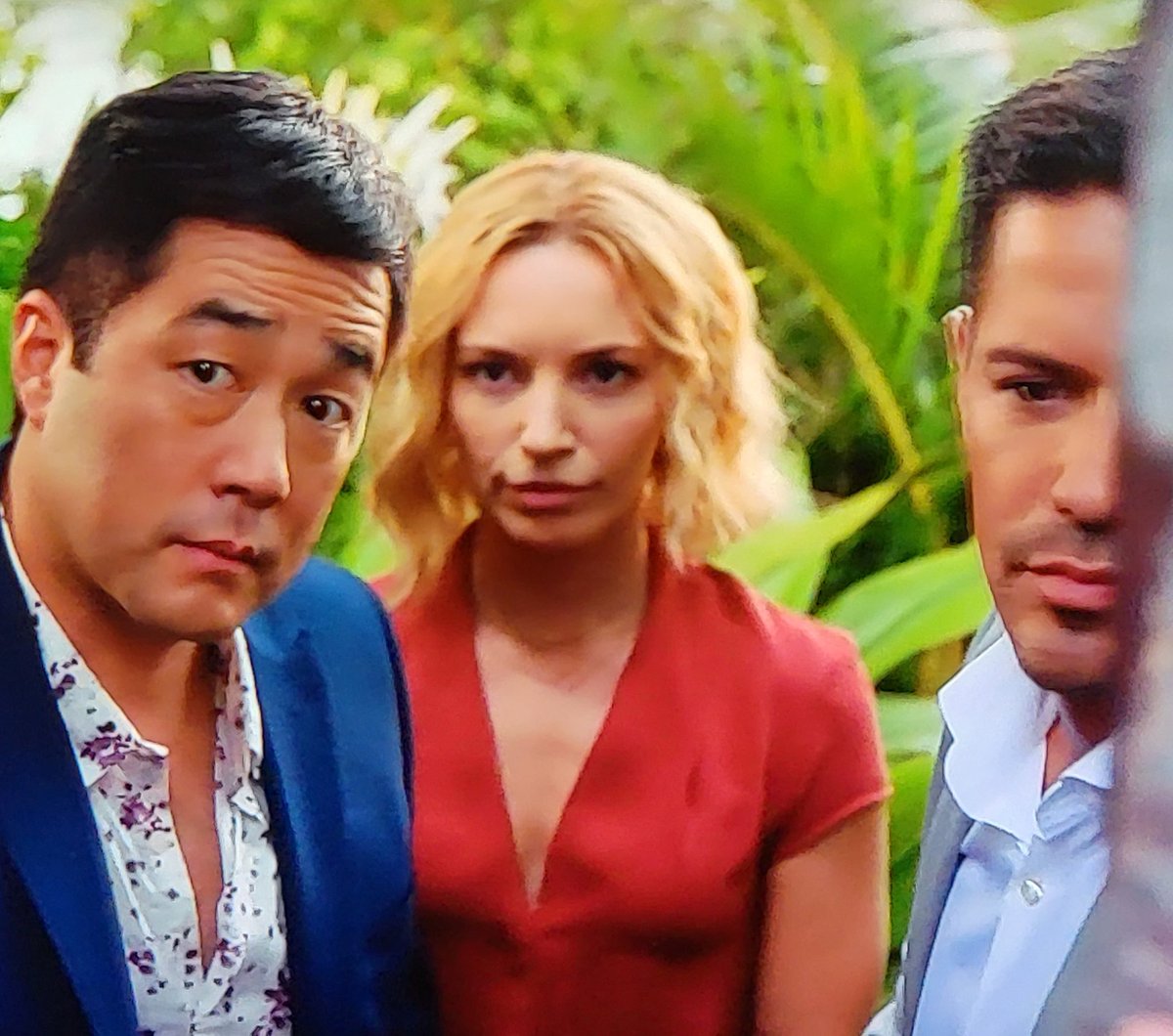 lmk66's tweet photo. There once was a Seal with a smile.
Who hung with an MI6 agent for a while.
They had an HPD buddy who played by the book.
But they taught him to solve cases by hook or by crook.
And the lot of them could definitely beguile. #MagnumPI #Miggins #Katsumoto #Higgin #renewmagnumpi https://t.co/ZNTMuUMIOS