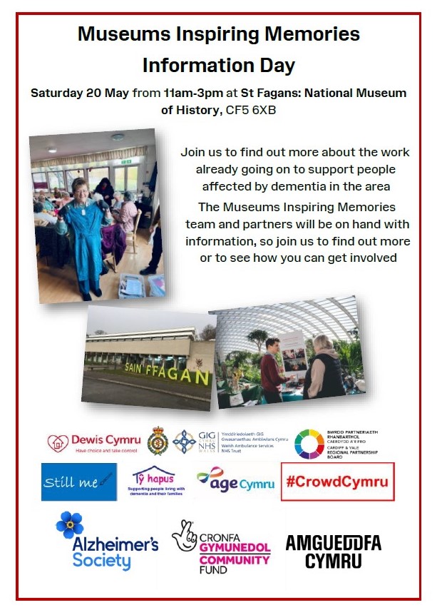 crowdcymru's tweet photo. We’re joining @AmgueddfaCymru tomorrow for their “Museums Inspiring Memories Information Day” @StFagans_Museum! Come along and say hello if you’re close by 😊
#DementiaActionWeek2023 #digitalarchives #volunteerproject #DementiaActionWeek https://t.co/S0IZ6zhaxs