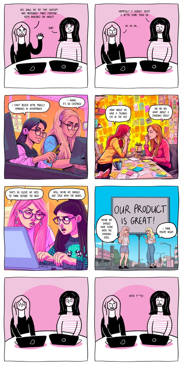 Sarah & Agatha tweet media