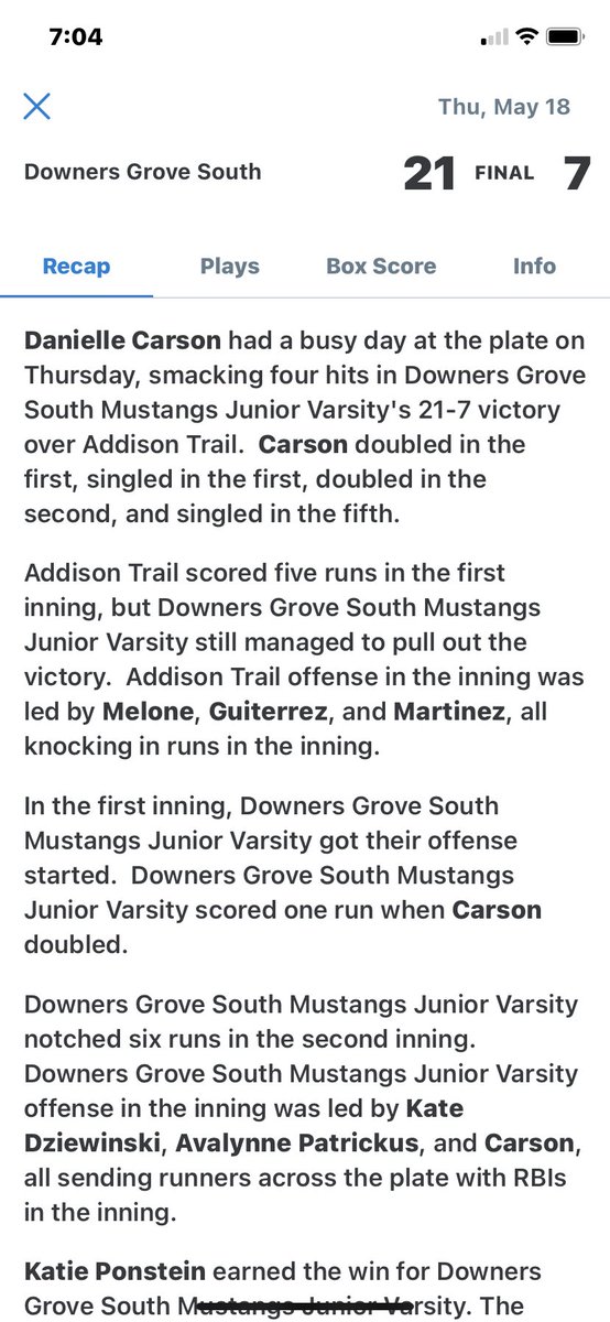 Feeling good things ahead with ESP this summer. <a href="/TaddGibby24/">Tadd Gibson</a> <a href="/Rylee95371899/">Rylee Teel 2025</a> <a href="/DGSsoftball/">Downers Grove South Softball</a>