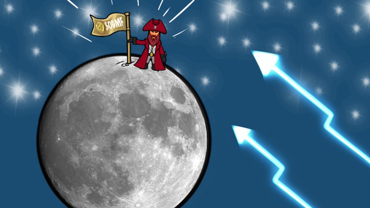 Arr mateys! 🏴‍☠️

We've just set sail on our first CEX listing, but the real treasure awaits us only on the moon! 🌙

#CryptoPirates $OGMF #memecoin