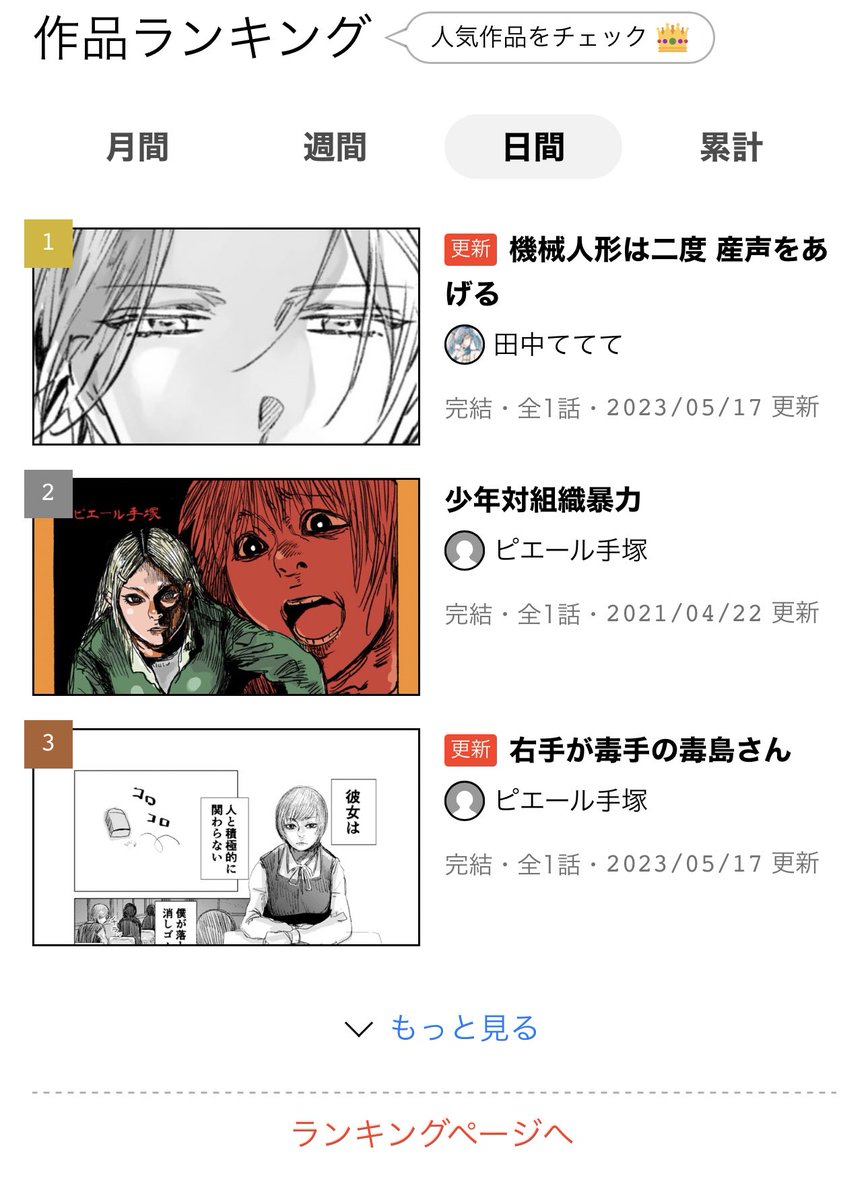 あっ、1位ありがとうございます!ウレシー 