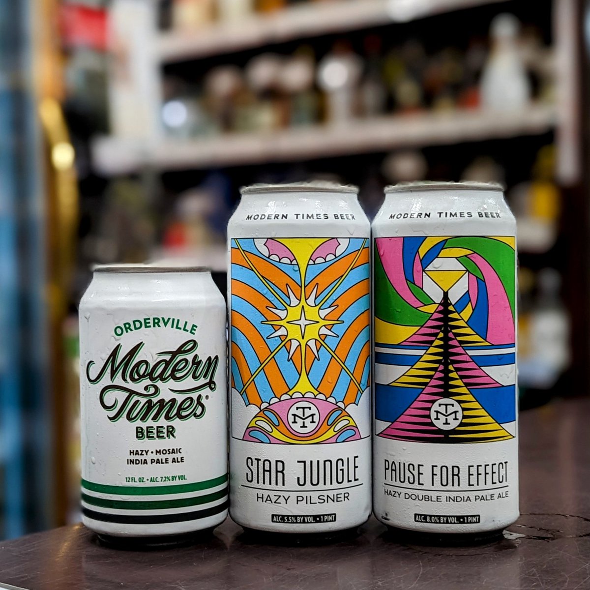 inakiku_sake's tweet photo. アメリカ🇺🇸
#ModernTimes
イングリッシュ酵母を使った定番IPA
#Orderville
フルーティな香りが溢れるHazyPilsner
#StarJungle
トロピカルフルーツやマンゴーのような味わいが口の中で爆発するHazyダブルIPA
#PauseForEffect
#craftbeer
#ビアスタグラム
#イナキク酒店
#大阪 #豊中 #岡町 https://t.co/tOB3BYtqkO