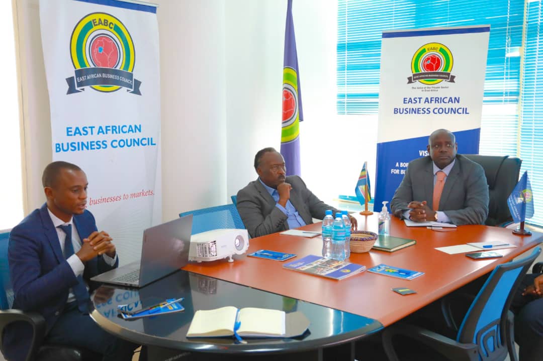 ZephaniaShaidi's tweet photo. We had the pleasure to welcome The High Commissioner of #Uganda to #Tanzania and Permanent Rep to #EAC and #COMESA, H.E. @Col_FMwesigye. I was honored to take through H.E on @EABCjumuiya work. https://t.co/lMS2BErjNb
