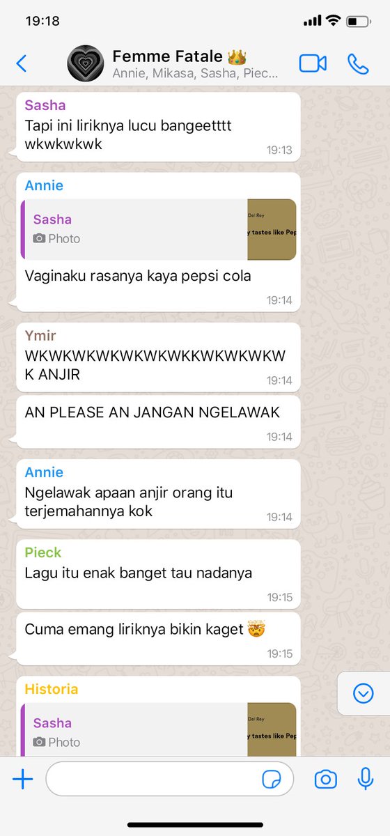 aulia on Twitter: "preambuleー percakapan cewek-cewek"