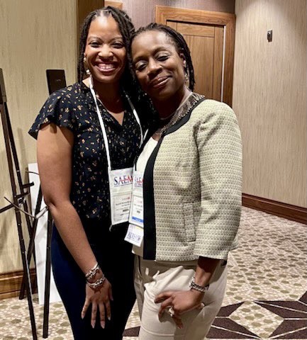 Sanché Mabins, MD (@mabinssanche) on Twitter photo I first met <a href="/SherylHeron/">Sheryl Heron</a> in 2009 on a beach in St. Croix as a high school student asking for advice on how to become a doctor..now full circle at #SAEM23 both as EM docs seeing her recieve recognition from #ADIEM for her lifetime of dedication to DEI. It’s an honor. I first met <a href="/SherylHeron/">Sheryl Heron</a> in 2009 on a beach in St. Croix as a high school student asking for advice on how to become a doctor..now full circle at #SAEM23 both as EM docs seeing her recieve recognition from #ADIEM for her lifetime of dedication to DEI. It’s an honor.